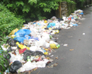 Udupi: Swacch Bharat! Katpady-Subashnagar state highway littered by garbage